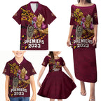 custom-nrl-broncos-premiers-family-matching-puletasi-dress-and-hawaiian-shirt-mascot-with-polynesian-pattern-version-2023