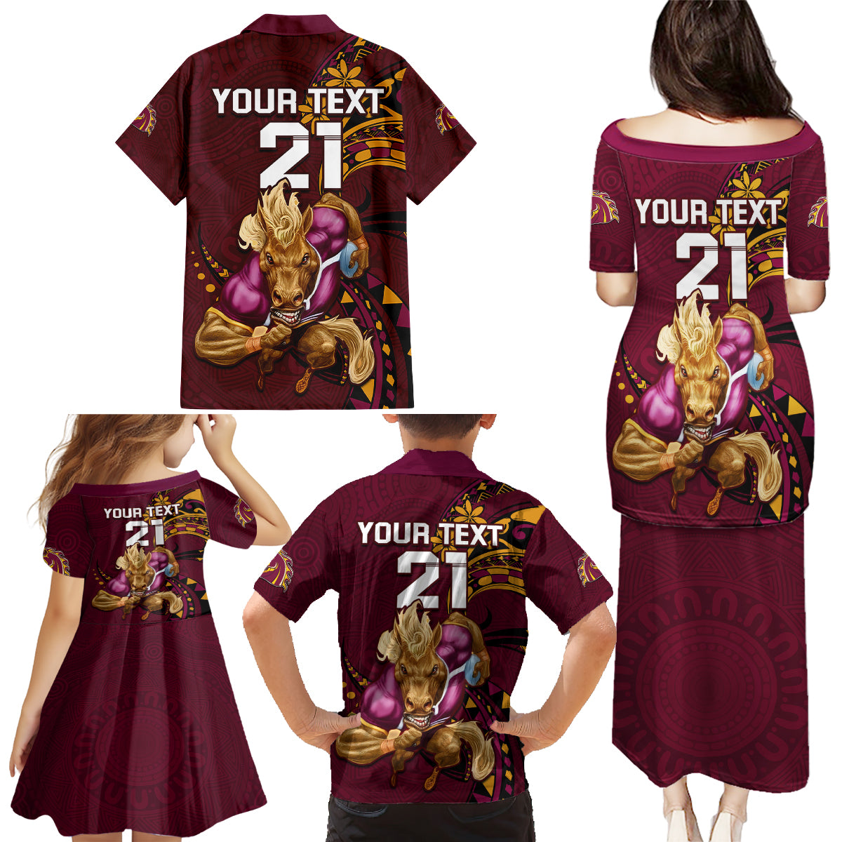 custom-nrl-broncos-premiers-family-matching-puletasi-dress-and-hawaiian-shirt-mascot-with-polynesian-pattern-version-2023