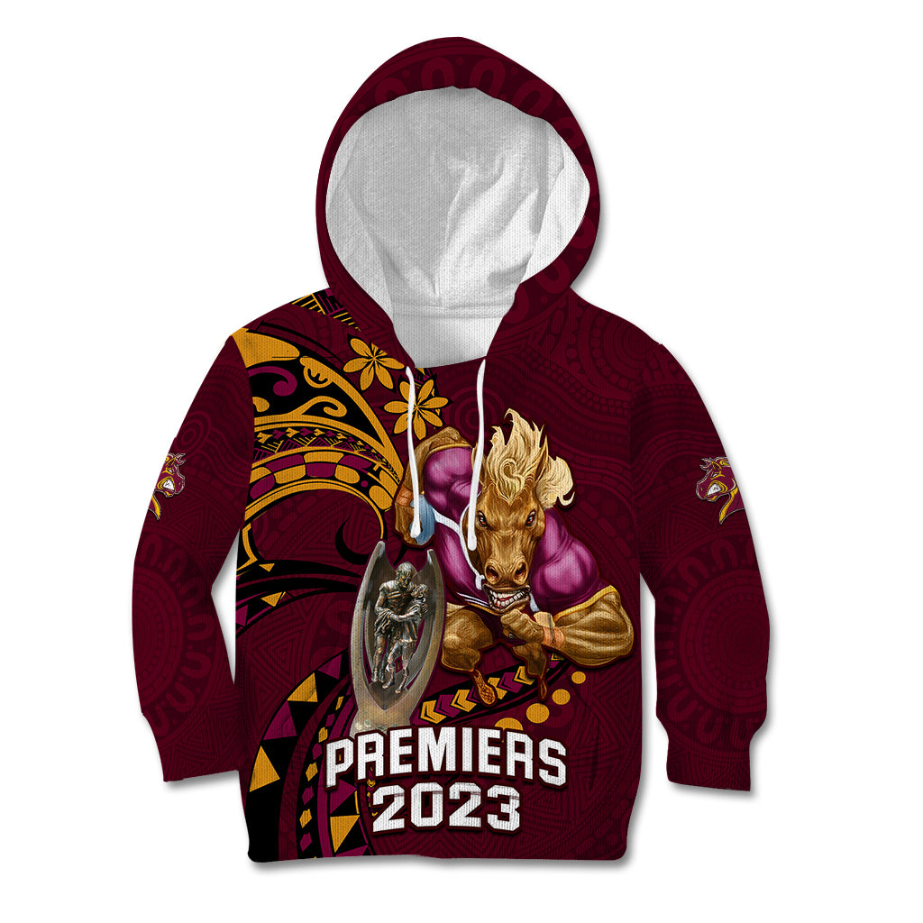 custom-nrl-broncos-premiers-kid-hoodie-mascot-with-polynesian-pattern-version-2023