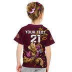 custom-nrl-broncos-premiers-kid-t-shirt-mascot-with-polynesian-pattern-version-2023