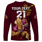 custom-nrl-broncos-premiers-long-sleeve-shirt-mascot-with-polynesian-pattern-version-2023