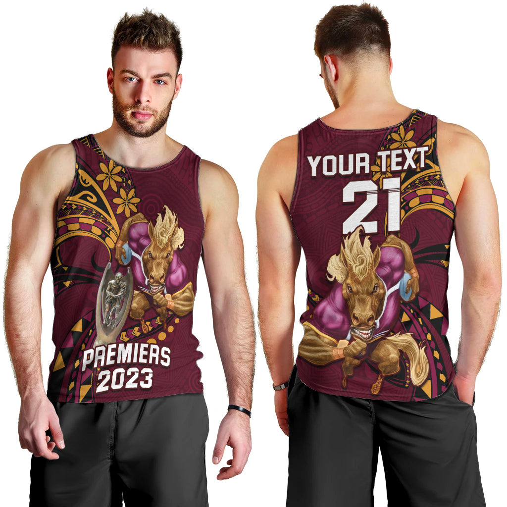 custom-nrl-broncos-premiers-men-tank-top-mascot-with-polynesian-pattern-version-2023