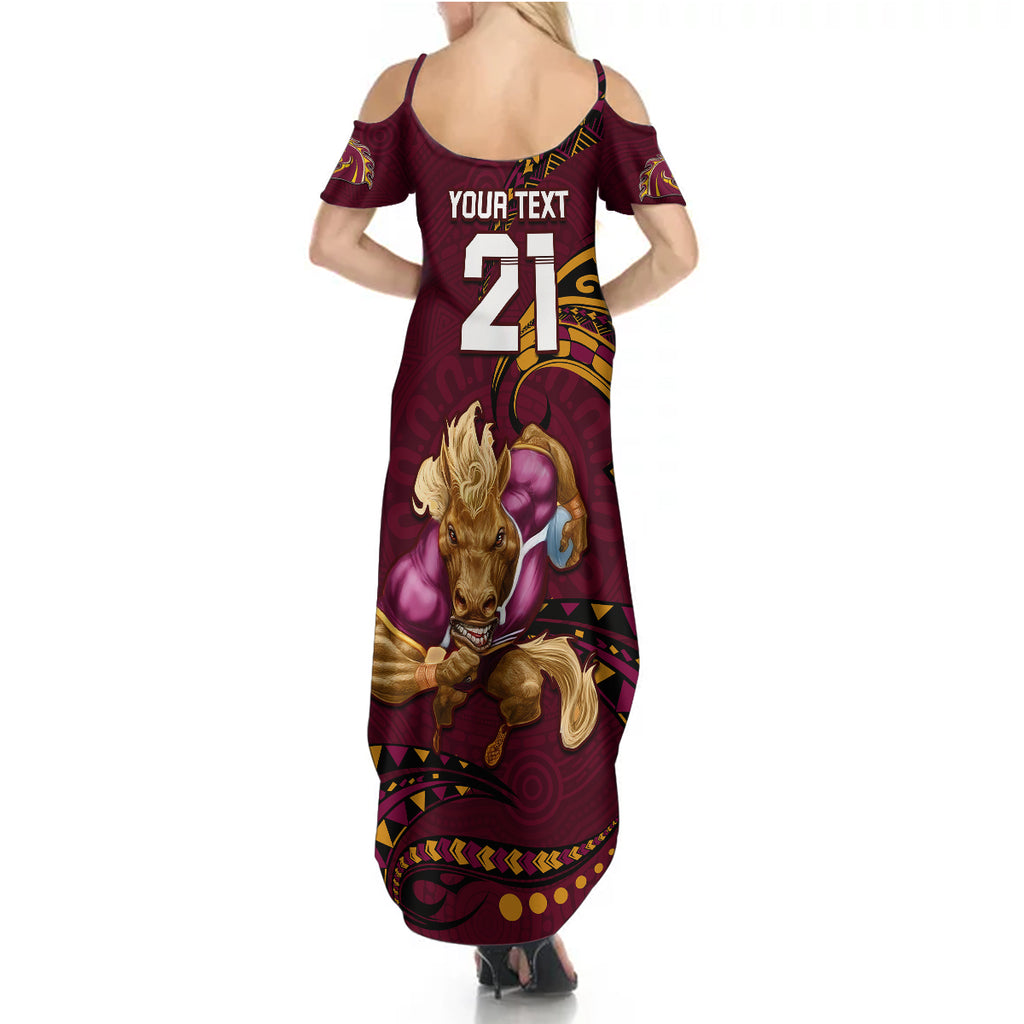 custom-nrl-broncos-premiers-summer-maxi-dress-mascot-with-polynesian-pattern-version-2023