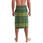 Custom South Africa Rugby Bokke Mascot Lavalava With Flag Style