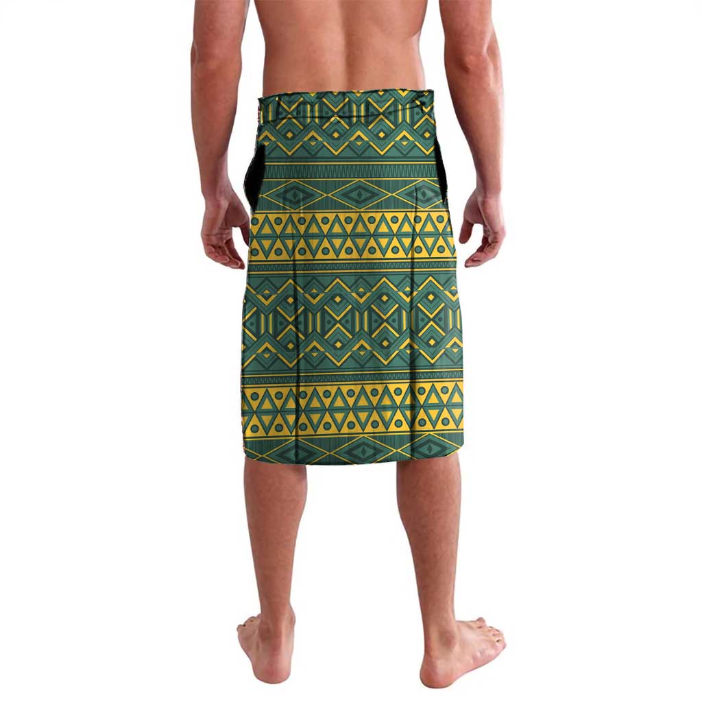 Custom South Africa Rugby Bokke Mascot Lavalava With Flag Style