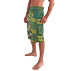 Custom South Africa Rugby Bokke Mascot Lavalava With Flag Style