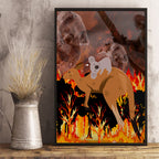 save-wildlife-australia-canvas-wall-art-bushfire-awareness