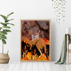 save-wildlife-australia-canvas-wall-art-bushfire-awareness