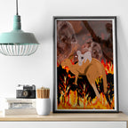 save-wildlife-australia-canvas-wall-art-bushfire-awareness