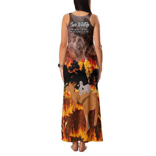 save-wildlife-australia-family-matching-tank-maxi-dress-and-hawaiian-shirt-bushfire-awareness