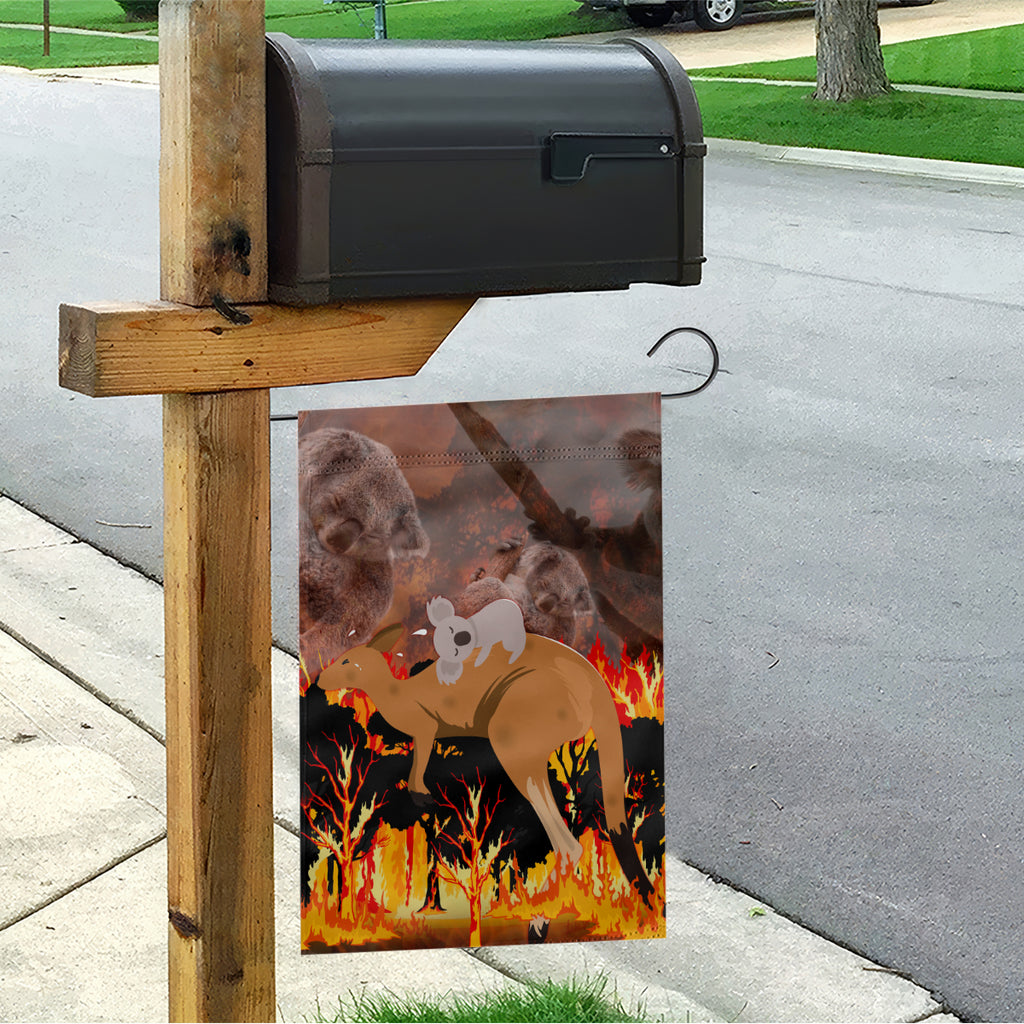 save-wildlife-australia-garden-flag-bushfire-awareness