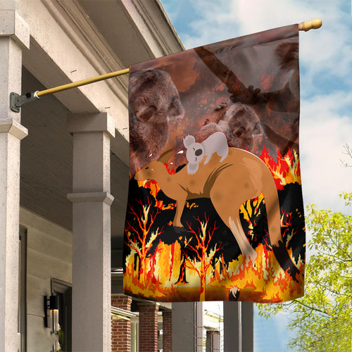 save-wildlife-australia-garden-flag-bushfire-awareness
