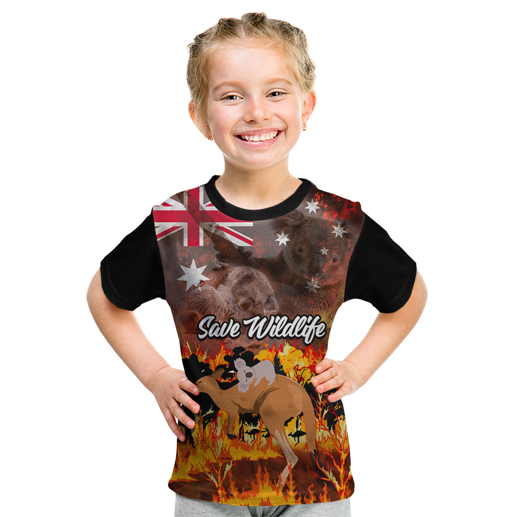 save-wildlife-australia-kid-t-shirt-bushfire-awareness