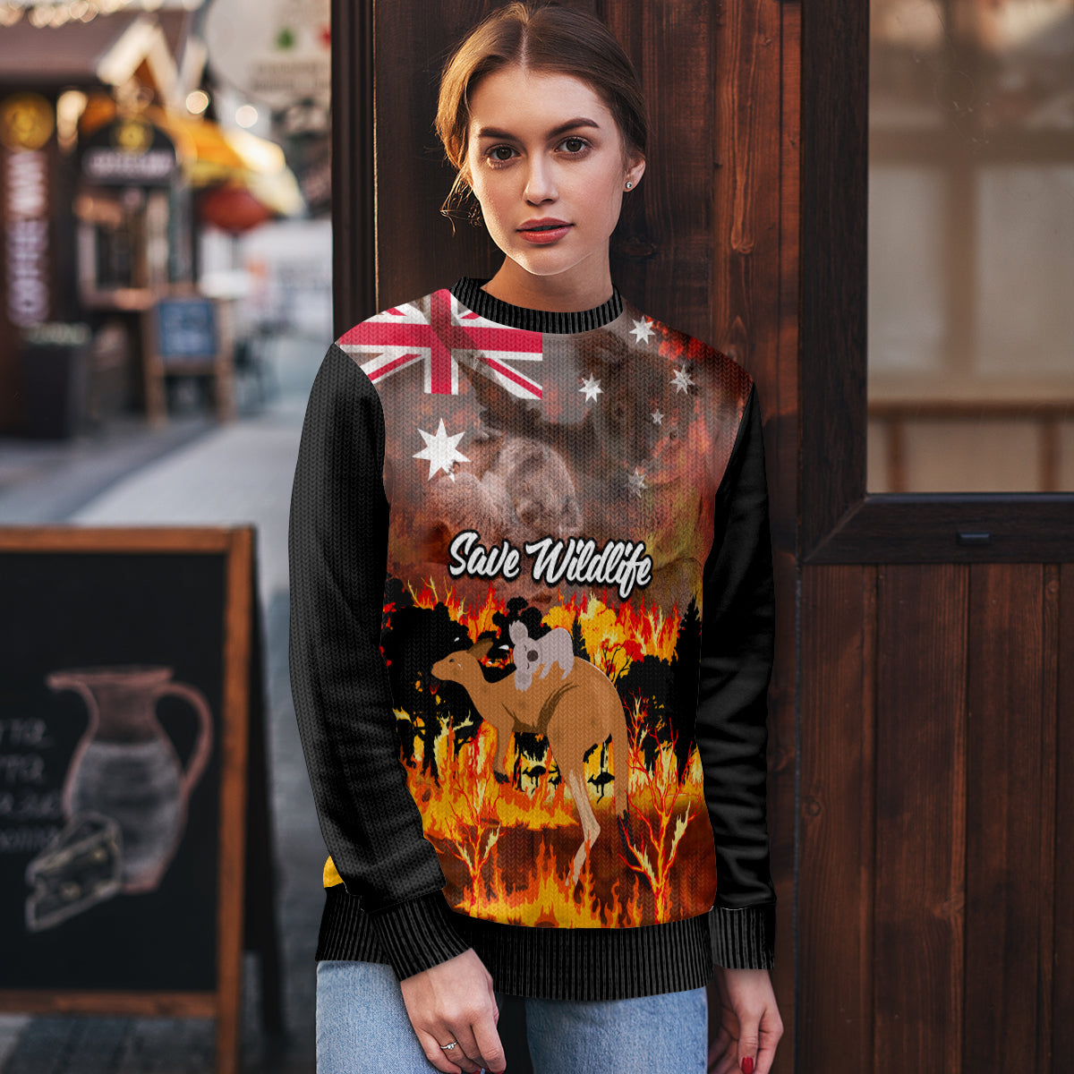 save-wildlife-australia-ugly-christmas-sweater-bushfire-awareness