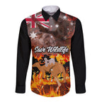save-wildlife-australia-long-sleeve-button-shirt-bushfire-awareness