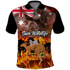 save-wildlife-australia-polo-shirt-bushfire-awareness