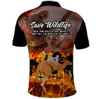 save-wildlife-australia-polo-shirt-bushfire-awareness