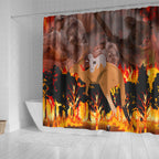 save-wildlife-australia-shower-curtain-bushfire-awareness