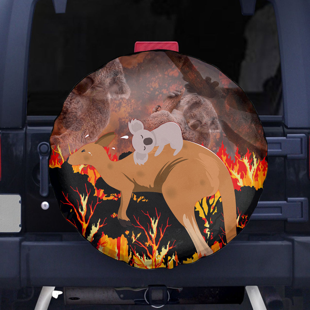 save-wildlife-australia-spare-tire-cover-bushfire-awareness