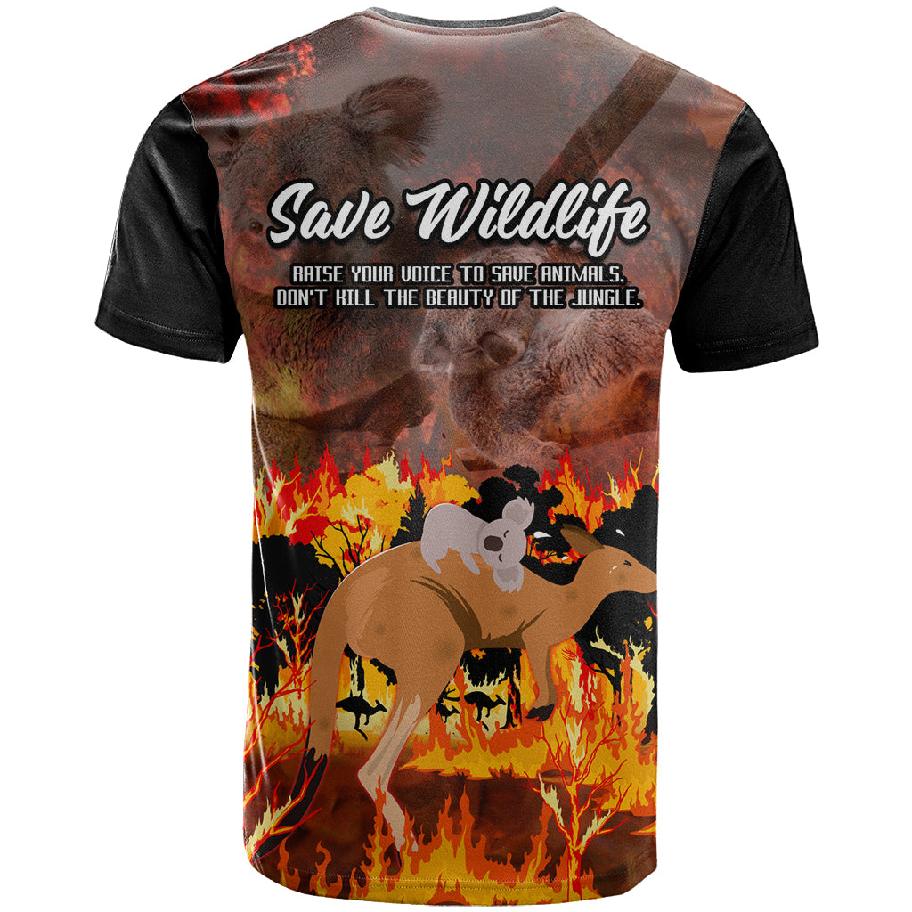 save-wildlife-australia-t-shirt-bushfire-awareness