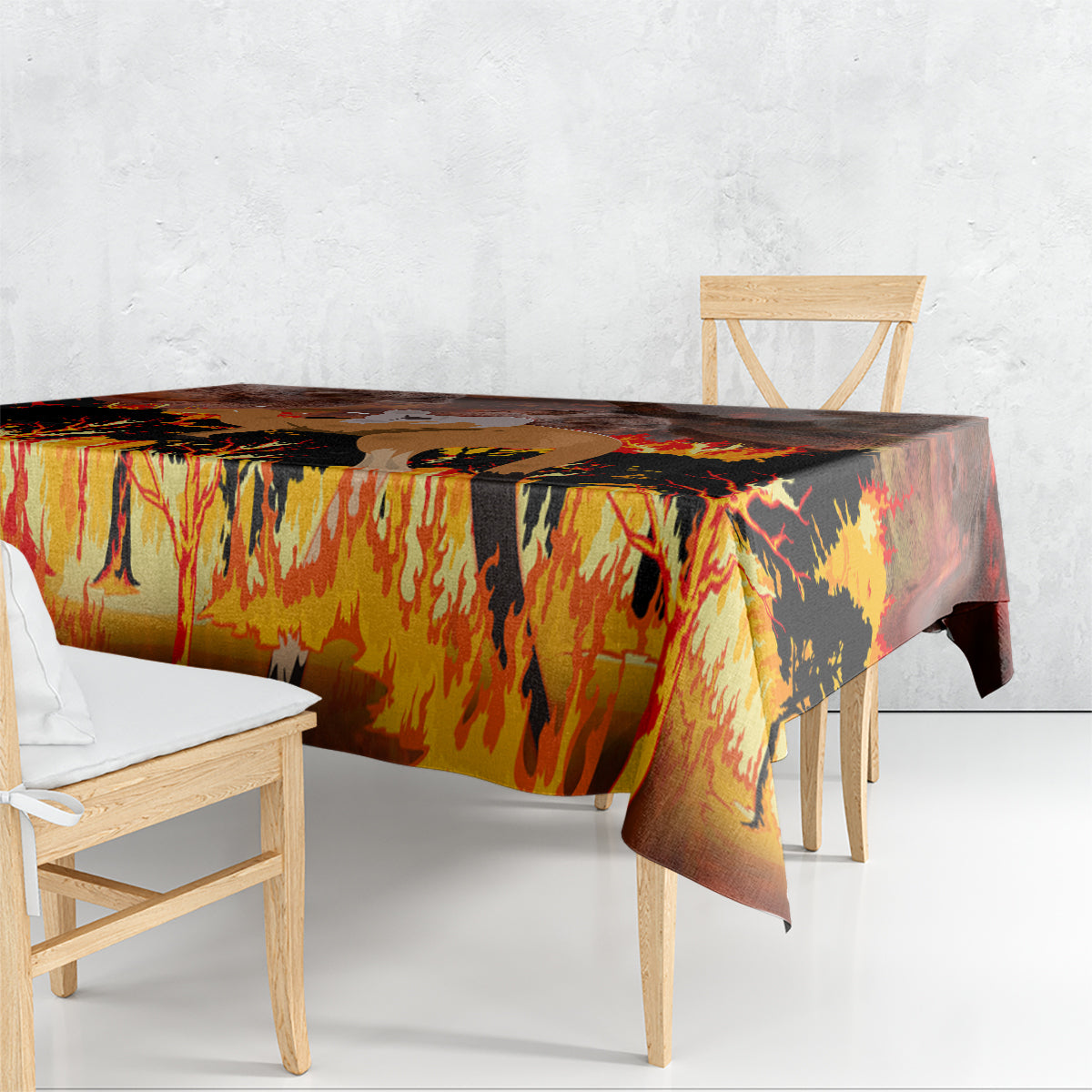 save-wildlife-australia-tablecloth-bushfire-awareness