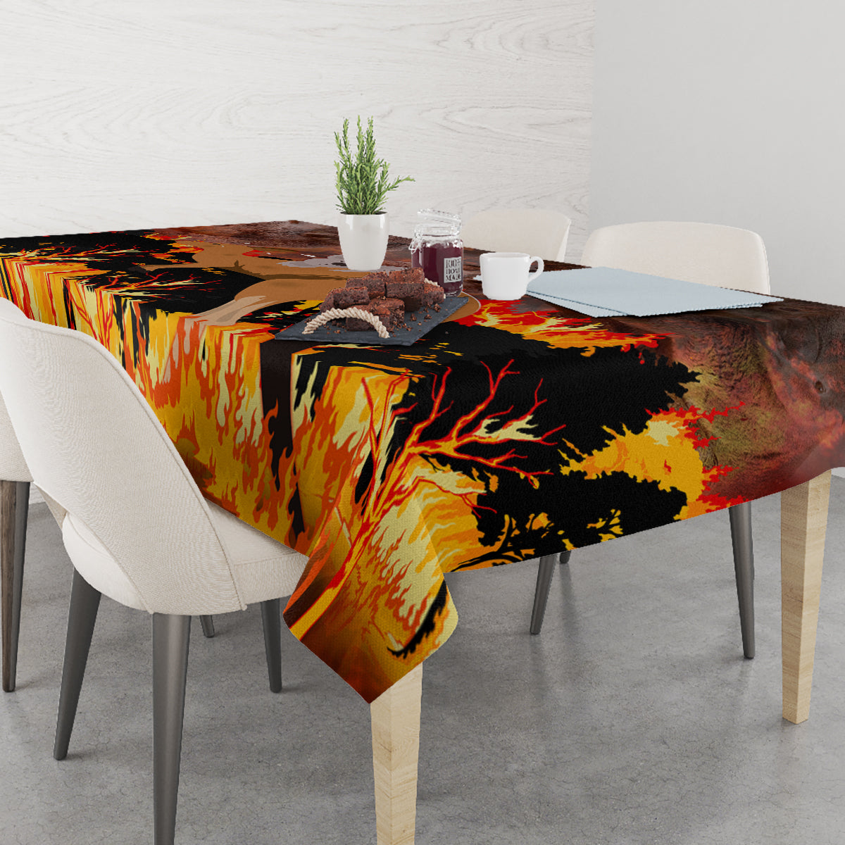 save-wildlife-australia-tablecloth-bushfire-awareness