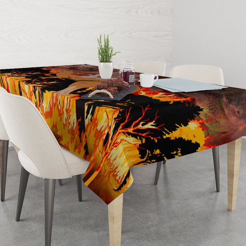 save-wildlife-australia-tablecloth-bushfire-awareness