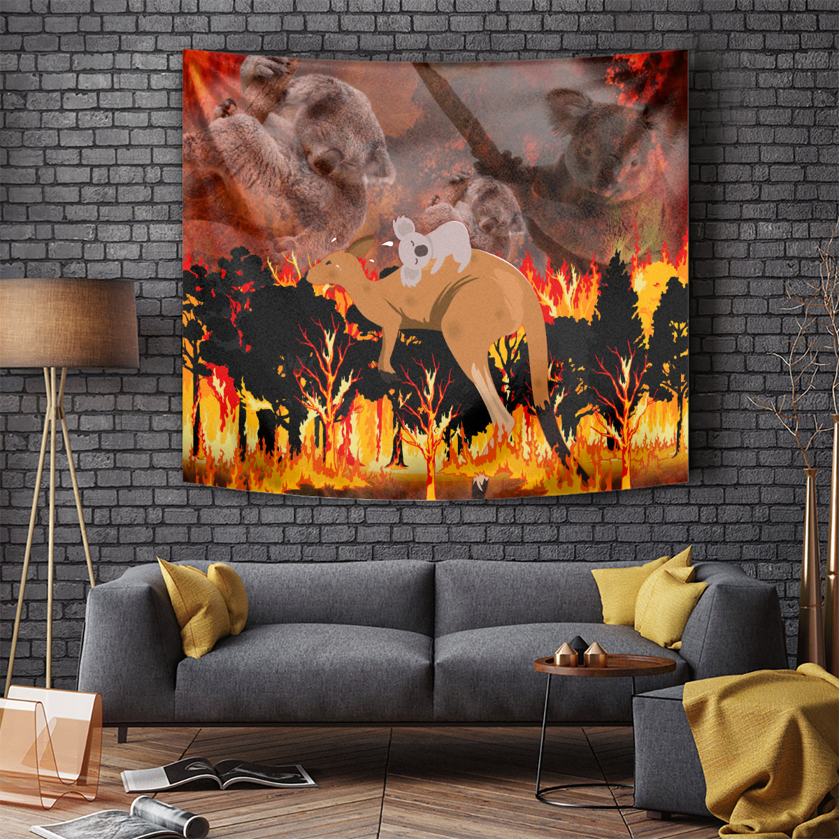 save-wildlife-australia-tapestry-bushfire-awareness