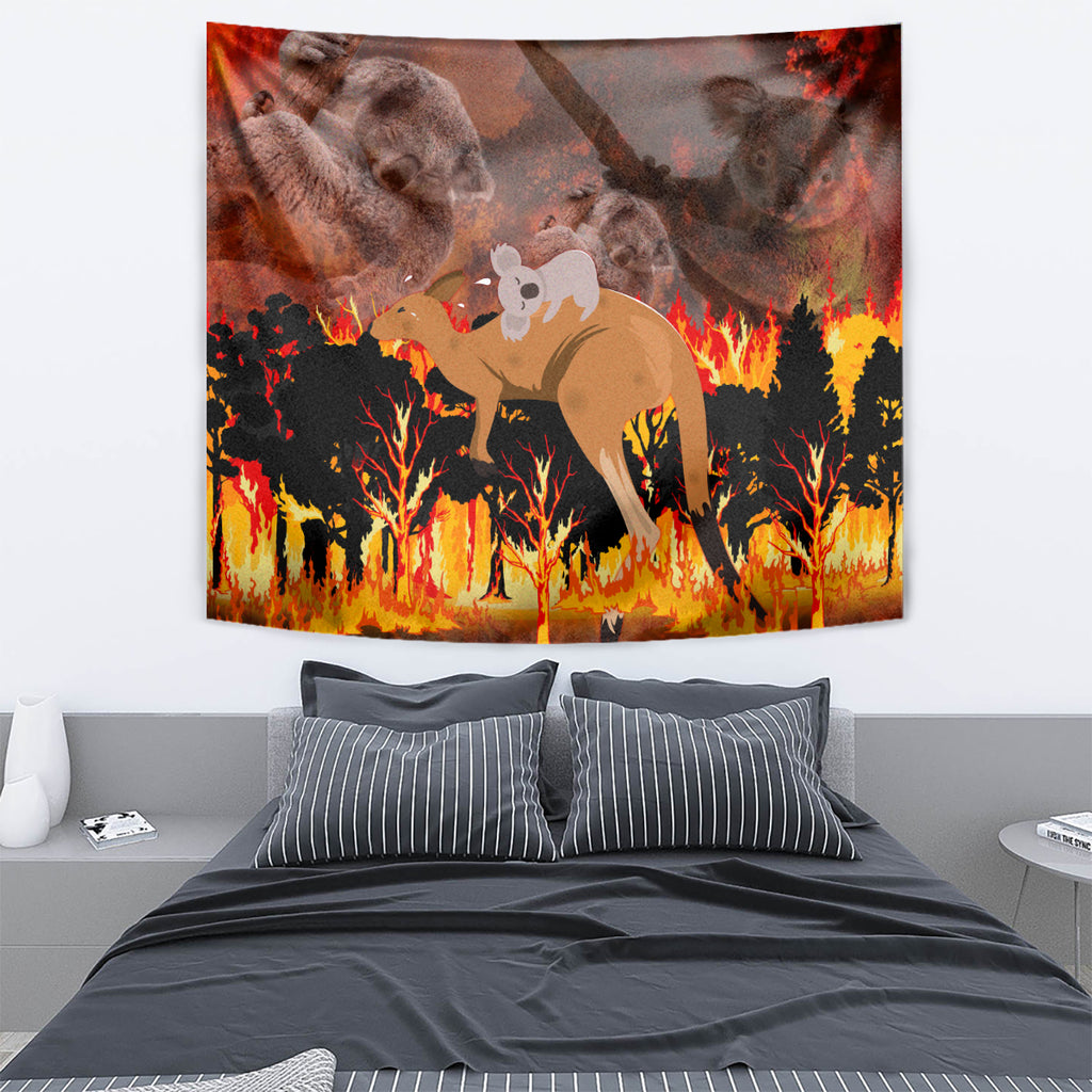 save-wildlife-australia-tapestry-bushfire-awareness