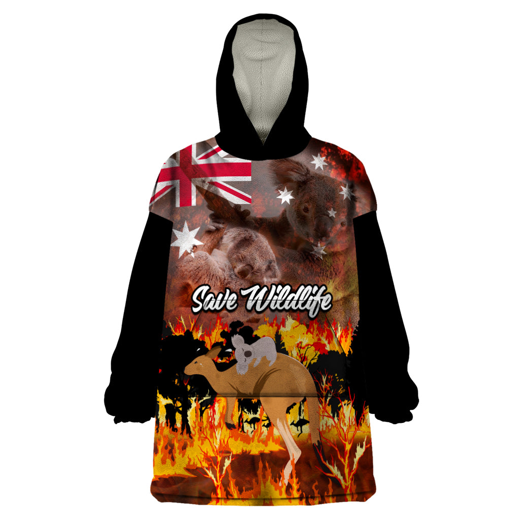 save-wildlife-australia-wearable-blanket-hoodie-bushfire-awareness