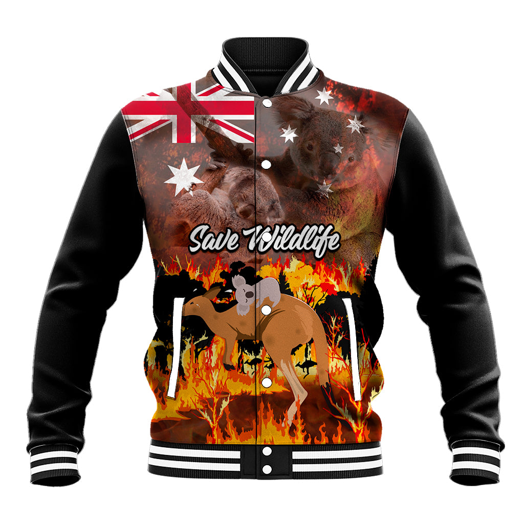 personalised-save-wildlife-australia-baseball-jacket-bushfire-awareness