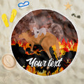 personalised-save-wildlife-australia-beach-blanket-bushfire-awareness