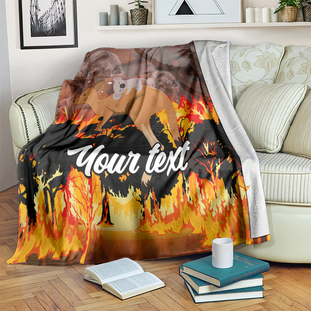 personalised-save-wildlife-australia-blanket-bushfire-awareness