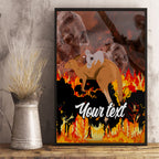 personalised-save-wildlife-australia-canvas-wall-art-bushfire-awareness