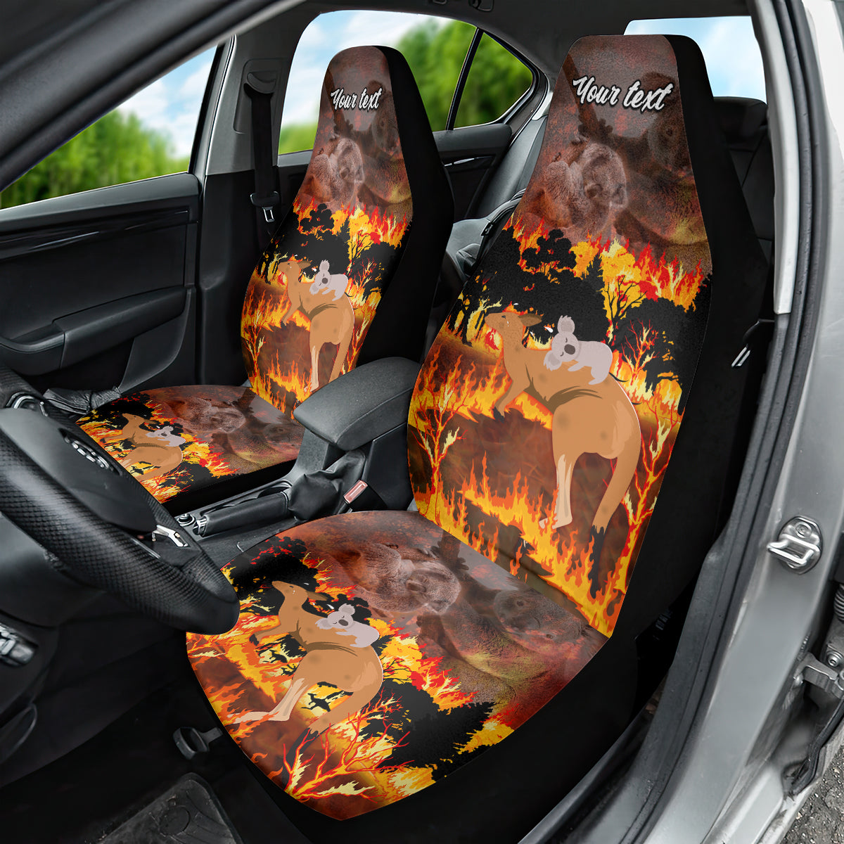 personalised-save-wildlife-australia-car-seat-cover-bushfire-awareness