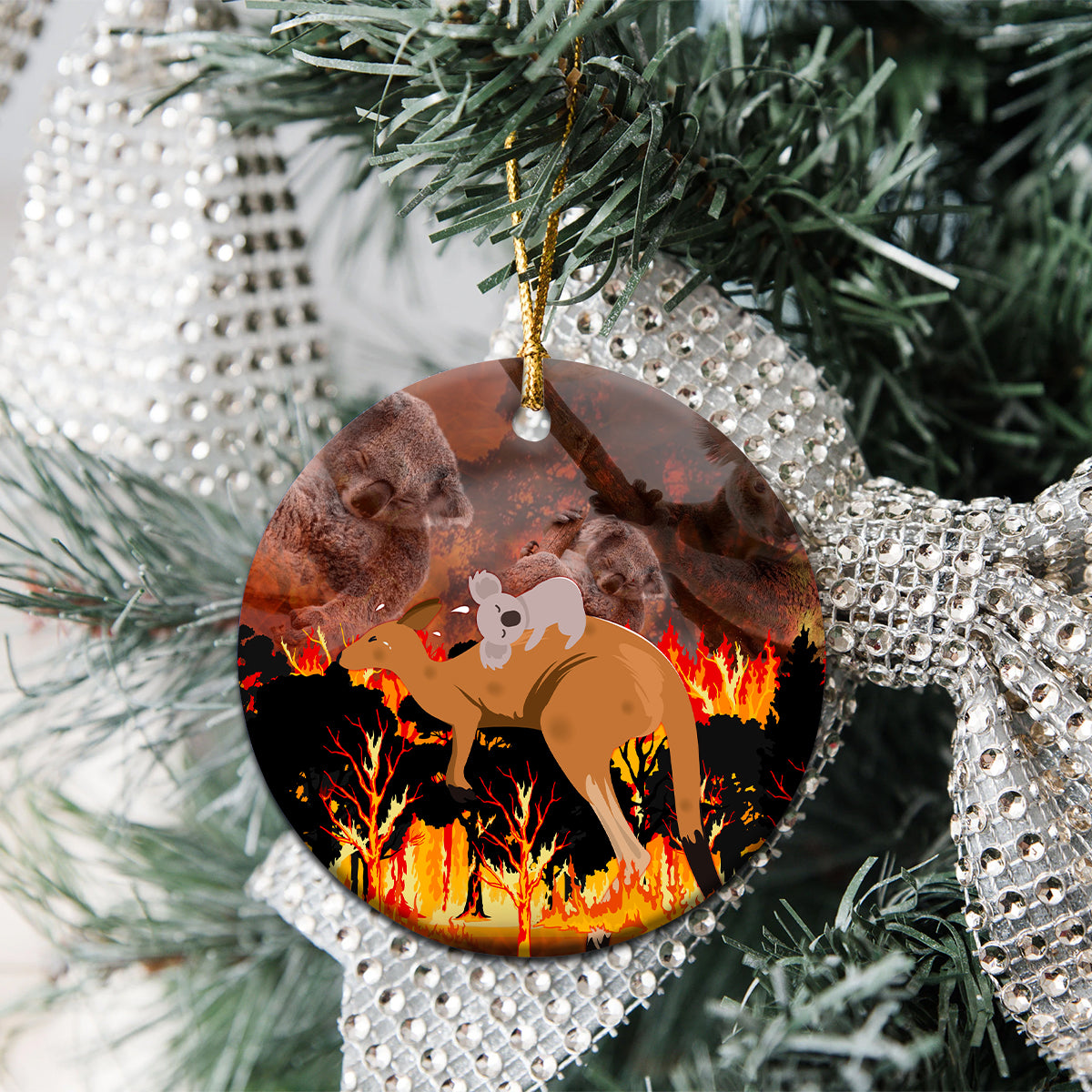 personalised-save-wildlife-australia-ceramic-ornament-bushfire-awareness