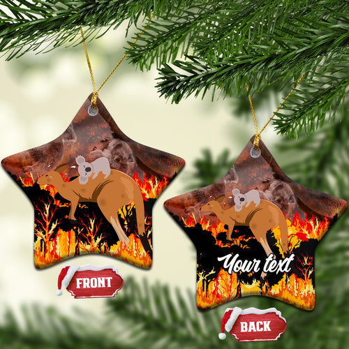 personalised-save-wildlife-australia-ceramic-ornament-bushfire-awareness