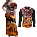 personalised-save-wildlife-australia-couples-matching-off-shoulder-maxi-dress-and-long-sleeve-button-shirt-bushfire-awareness