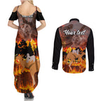 personalised-save-wildlife-australia-couples-matching-summer-maxi-dress-and-long-sleeve-button-shirt-bushfire-awareness