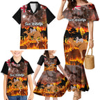 personalised-save-wildlife-australia-family-matching-mermaid-dress-and-hawaiian-shirt-bushfire-awareness