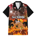 personalised-save-wildlife-australia-family-matching-mermaid-dress-and-hawaiian-shirt-bushfire-awareness