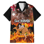 personalised-save-wildlife-australia-family-matching-mermaid-dress-and-hawaiian-shirt-bushfire-awareness