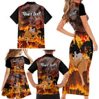 personalised-save-wildlife-australia-family-matching-short-sleeve-bodycon-dress-and-hawaiian-shirt-bushfire-awareness