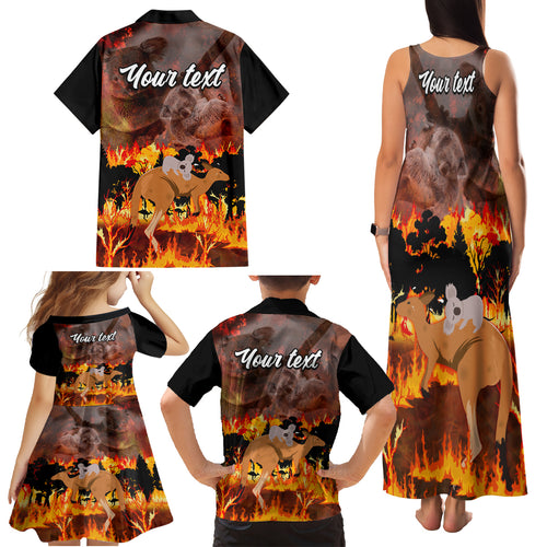 personalised-save-wildlife-australia-family-matching-tank-maxi-dress-and-hawaiian-shirt-bushfire-awareness