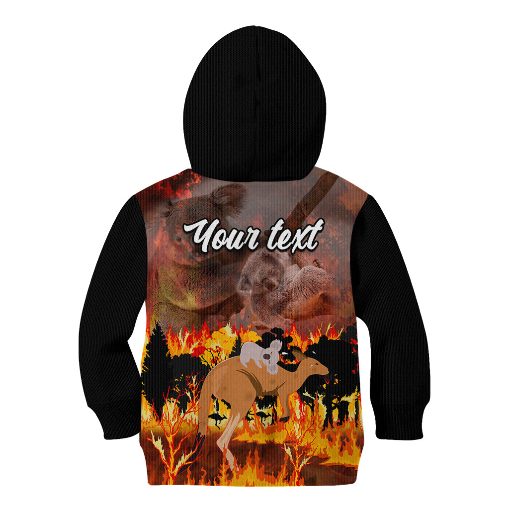 personalised-save-wildlife-australia-kid-hoodie-bushfire-awareness