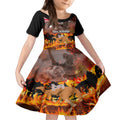 personalised-save-wildlife-australia-kid-short-sleeve-dress-bushfire-awareness