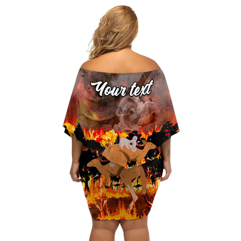 personalised-save-wildlife-australia-off-shoulder-short-dress-bushfire-awareness