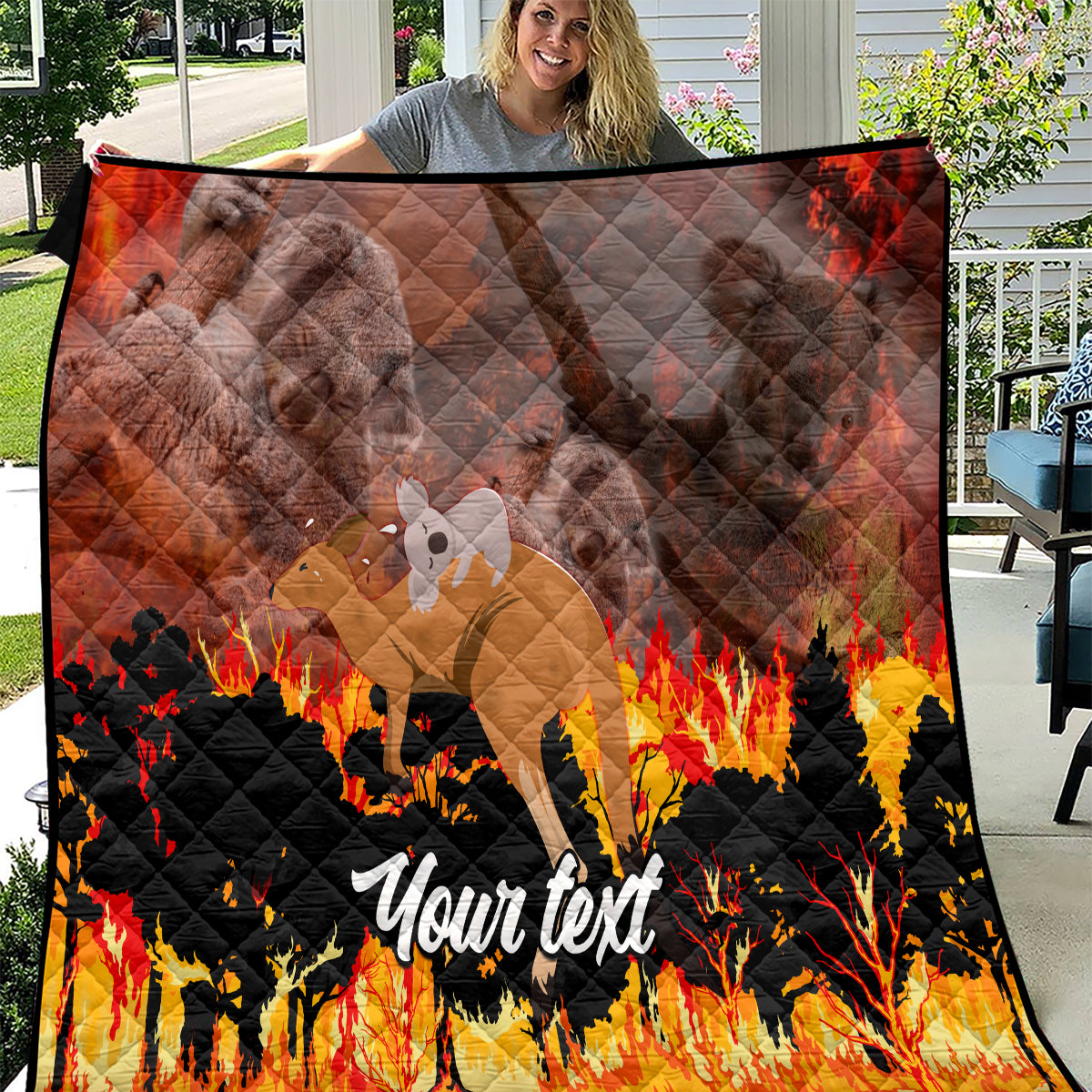 personalised-save-wildlife-australia-quilt-bushfire-awareness