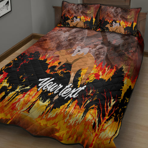 personalised-save-wildlife-australia-quilt-bed-set-bushfire-awareness