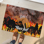 personalised-save-wildlife-australia-rubber-doormat-bushfire-awareness